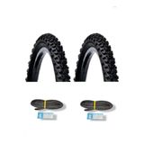 Service 24 Jant Bisiklet Lastik Seti 2 Dış Lastik 2 İç Lastik 24x1.95 / 2.125 MTB Dağ Bisikleti Lastik Seti