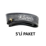 Servis 2.50/2.75X18 İç Lastik Butyl Motosiklet İç Lastiği (5 Adet)