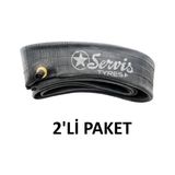 Servis 2.75/3.00X14 İç Lastik Butyl Motosiklet İç Lastiği (2 Adet)