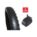Servis 26 Jant 26x195 Dış + İç Lastik Set Siyah