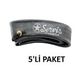 Servis 3.00/3.25X18 İç Lastik Butyl Motosiklet İç Lastiği (5 Adet)