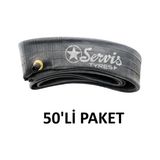 Servis 3.00/3.25X18 İç Lastik Butyl Motosiklet İç Lastiği (50 Adet)