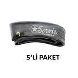 Servis 3.50X10 İç Lastik Butyl Motosiklet İç Lastiği (5 Adet)