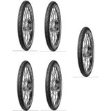 Servis 50-100/17 Lastik 5'li Paket Motosiklet Lastiği (Iç Lastik Gerektirir)