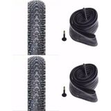 Servis Bisiklet Lastik Seti 20X1.95 (2 Dış + 2 Iç Lastik) - Siyah