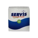 Servis Ekonomik Peçete, 100'LÜ, 24 Paket - Çok Renkli
