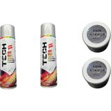 Servis SPREY BOYA KROM ALÜMİNYUM 2 Lİ SET ÇOK AMAÇLI BOYA 170 GRAM
