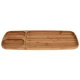 Servis tepsisi bambu, bambu, 39x16 cm