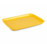 Servis Tepsisi Hamburger Döner Servis Tepsisi 27x36 CM Sarı