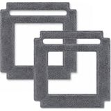 Servisevinde Xiaomi Mi Hutt W66 Uyumlu Cam Temizleme Robotu Mikrofiber Mop Paspası 1 Adet