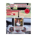 SERYAS DESIGN Dikkatli Sür Kişiye Özel Fotoğraflı Dikiz Aynası Süsü Araba Süsü Araba Hediyesi
