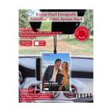 SERYAS DESIGN Loveflix Kişiye Özel Fotoğraflı Dikiz Aynası Süsü Araba Süsü Araba Hediyesi Sevgililer Günü Hediyesi