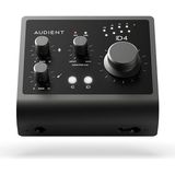 Ses Arabirimi Id4 Mkıı, Class A Konsol Mikrofon Ön Amplifikatör (Yüksek Hızlı Usb-C, Monitör Karışımı ve Monitör Panning Fonksiyonu, 2 Kulaklık Çıkışı, Mac/pc/ios Uyumlu), Siyah, Id Mkıı