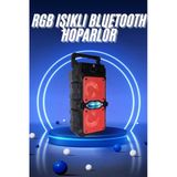 Ses Bombası Kablosuz Bluetooth Hoparlör Çift Çıkışlı Yüksek Ses Kaliteli Hoparlör P203765s3368