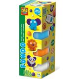 Ses Creative FunDo Oyun Hamuru - Vahşi Hayvanlar (3x90gr-1x40gr) - 001-Renkli