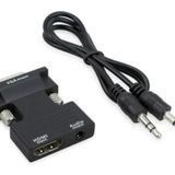 Ses Destekli HDMI To VGA Dönüştürücü Adaptör