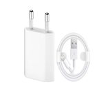 Sesatech Beyaz Iphone Orjinal Şarj Aleti Cihazı Adaptör + Usb Kablo 5 5s 6 6s 7 8 Plus X Uyumlu