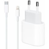 Sesatech Miyuu Apple İphone 13 Mini Uyumlu 20W Usb-C Güç Adaptörü + 1m Usb-C Lightning Şarj Kablosu Seti
