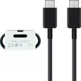 Sesatech OEM Type-C To Type-C (Siyah Beyaz) Şarj Kablosu EP-DG977