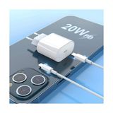 Sesatech Paleon Apple iPhone 13/12/11 Için Hızlı Şarj Aleti Seti Usb-C 20W Adaptör + Usb-C Kablo. Apple iPhone 13/13 Pro/12/12 Pro/11/11 Pro/se/xs/xr/x/8/8 Plus/ipad ile Uyumlu