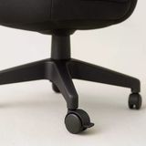 Sese 120-03-50-03 Vidalı Frenli 50 mm Siyah Tekerlek