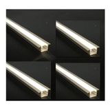 Sese 12MT Alüminyum LED Kanalı, LED Profili , Şerit LED Kanalı Boş Kasa 72404010203X4 - Beyaz