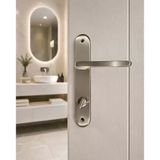 Sese 200-219-02-53 Aynalı Lina Inox WC Kapı Kolu