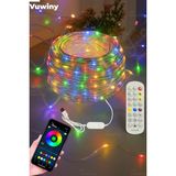 Sese Duyarlı Mobil ve Kumanda Kontrollü Adreslenebilir Rgb USB LED Aydınlatma (10 Metre)