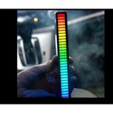 Sese Duyarlı Ritim Çubuğu,rgb 32led Işık Araç İçi Ekolayzer