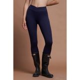 SESEH MOSS V Lacivert Seamless Scrunch Toparlayıcı Spor Tayt