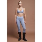 SESEH MOSS V Toz Mavisi Seamless Dikişsiz Scrunch Toparlayıcı Spor Tayt