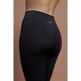 SESEH Sierra Siyah Çift Renk Seamless Scrunch Toparlayıcı Spor Tayt