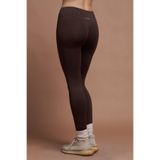 SESEH Terra Acı Kahve Seamless Dikişsiz Scrunch Toparlayıcı Spor Tayt