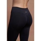 SESEH Terra Siyah Seamless Dikişsiz Scrunch Toparlayıcı Spor Tayt