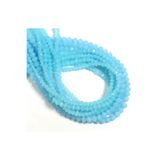 SESİKA HOBİ Kristal Boncuk Buz Mavisi 4 Mm Takı Kolye Bileklik Çanta Yapımı Hobi