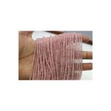 SESİKA HOBİ Kristal Boncuk Şeffaf Pembe 4 Mm Takı Kolye Bileklik Çanta Yapımı Hobi