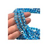SESİKA HOBİ Mavi Nazar Boncuğu 1 Dizi 8 Mm (Ürün Camdır)
