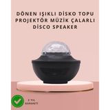 Sesle Aktive Olabilen Uzaktan Kumandalı Ayarlanabilir Galaxy Gece Lambası