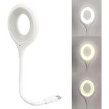 Sesle Kontrol 3 Renk Işık Modlu Akrobat USB LED Kitap Okuma Işığı, USB Gece Işığı Lambası, 20 Led, Sesle Kontrol Masası Işığı, Ses Komutları Açıklamada Mevcuttur