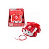 Sesli Fisher Price Kırmızı Geveze Telefon JGG97