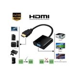 Sesli Hdmi To Vga Kablo Çevirici Dönüştürücü Hdmi Vga Dönüştürücü