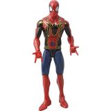 Sesli, Işıklı Legend Series Standlı Avengers Spiderman (Örümcek Adam) Oyuncak Figür - 30CM