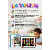 Sesli Işıklı Müzikli 100 Etkileşimli Alfabe Kelime Hayvanları Öğreten Eğitici Oyuncak Tablet