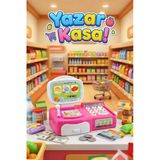 Sesli Işıklı Oyuncak Yazar Kasa Küçük Boy - Aksesuarlı Market Kasası Ve Evcilik Seti Pembe