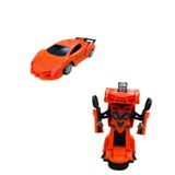 Sesli Işıklı Robota Dönüşen Çarp Dön Robot Araba 22 cm