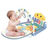Sesli Müzikli Bebek Oyun Halısı - Ördek Figürü ile Yıkanabilir Mat