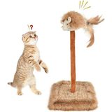 Sesli Oyuncaklı Kedi Tırmalama Tahtası