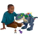 Sesli ve Işıklı Imaginext Jurassic World Muhteşem T-Rex Oyun Seti 45 cm JGR40 - Yeşil
