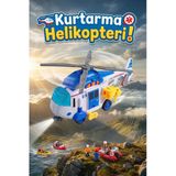 Sesli Ve Işıklı Kurtarma Helikopteri - Pervaneli Eğitici Oyuncak Helikopter 21 Cm