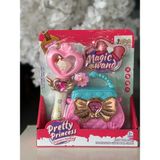 Sesli ve Işıklı Magic Wand Asa ve Çanta Seti 22X28 cm - PEMBE